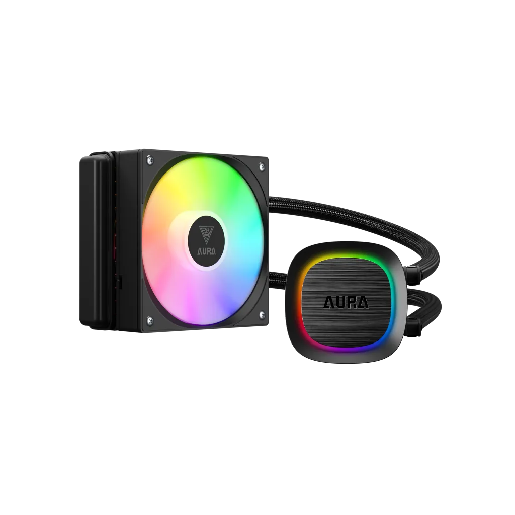 GAMDIAS AURA GL120 V2, 120mm, RGB, 1 Fanlı, CPU Sıvı Soğutma