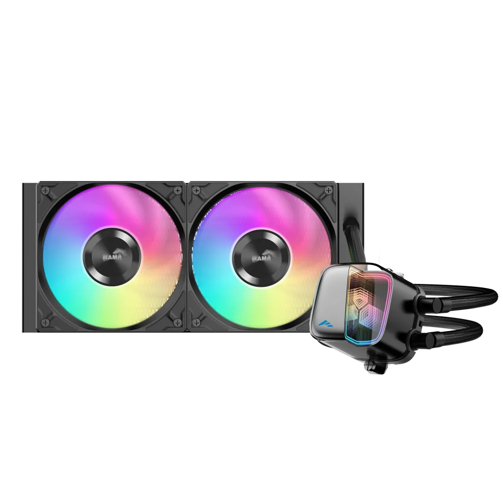 SAMA L70-240BK, Black, 240mm, 2x120mm ARGB Fan, CPU Sıvı Soğutma
