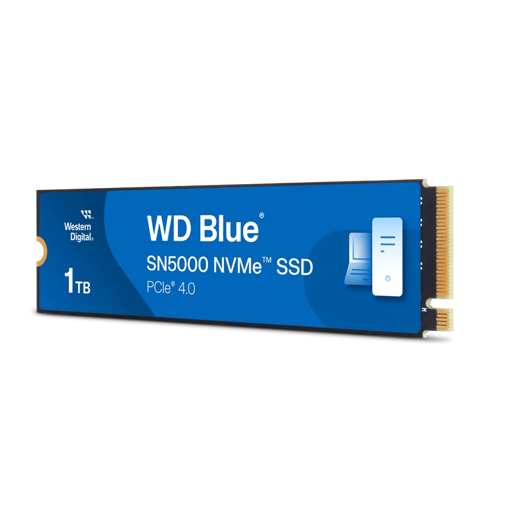 WD Blue SN5000, WDS100T4B0E, 1TB, 5150/4900, Gen4, NVMe PCIe M.2 2280, SSD