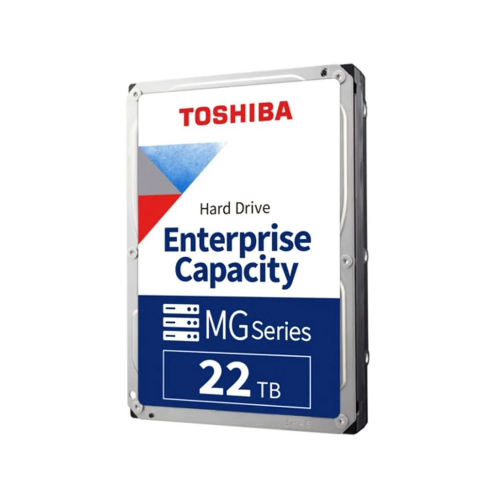 TOSHIBA ENTERPRISE, MG10AFA22TE, 3.5", 22TB, 512Mb 7200 Rpm, 7/24 Güvenlik, Data Center, Nas, Server, HDD (Türkiye Distribütörü Garantili)