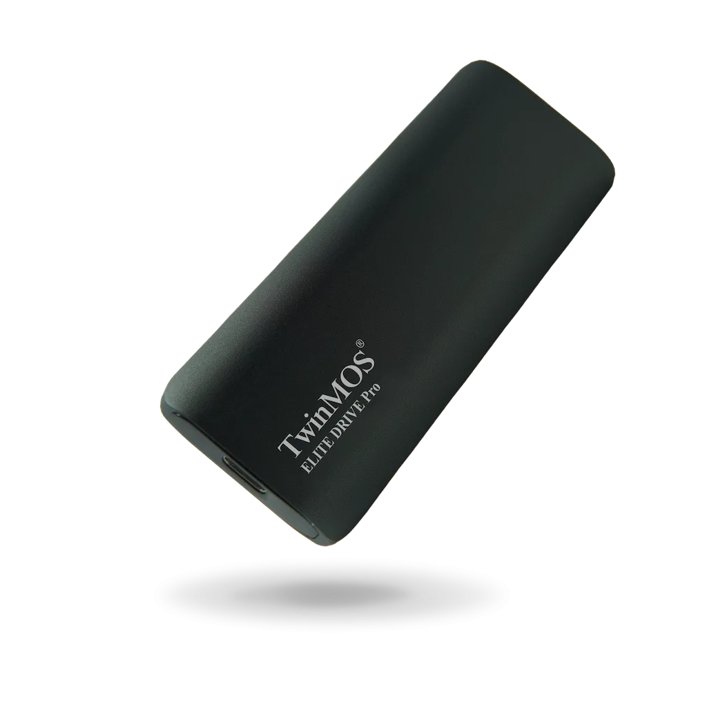 TwinMOS PSSD1TBEDP, 1TB, Taşınabilir External SSD, USB 3.2, Type-C (Dark Gray)