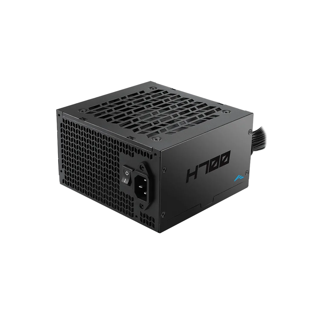 SAMA H700, 700W, Black, 80 Plus, Aktif PFC, Siyah, GAMING, ATX, Power Supply (PSU)