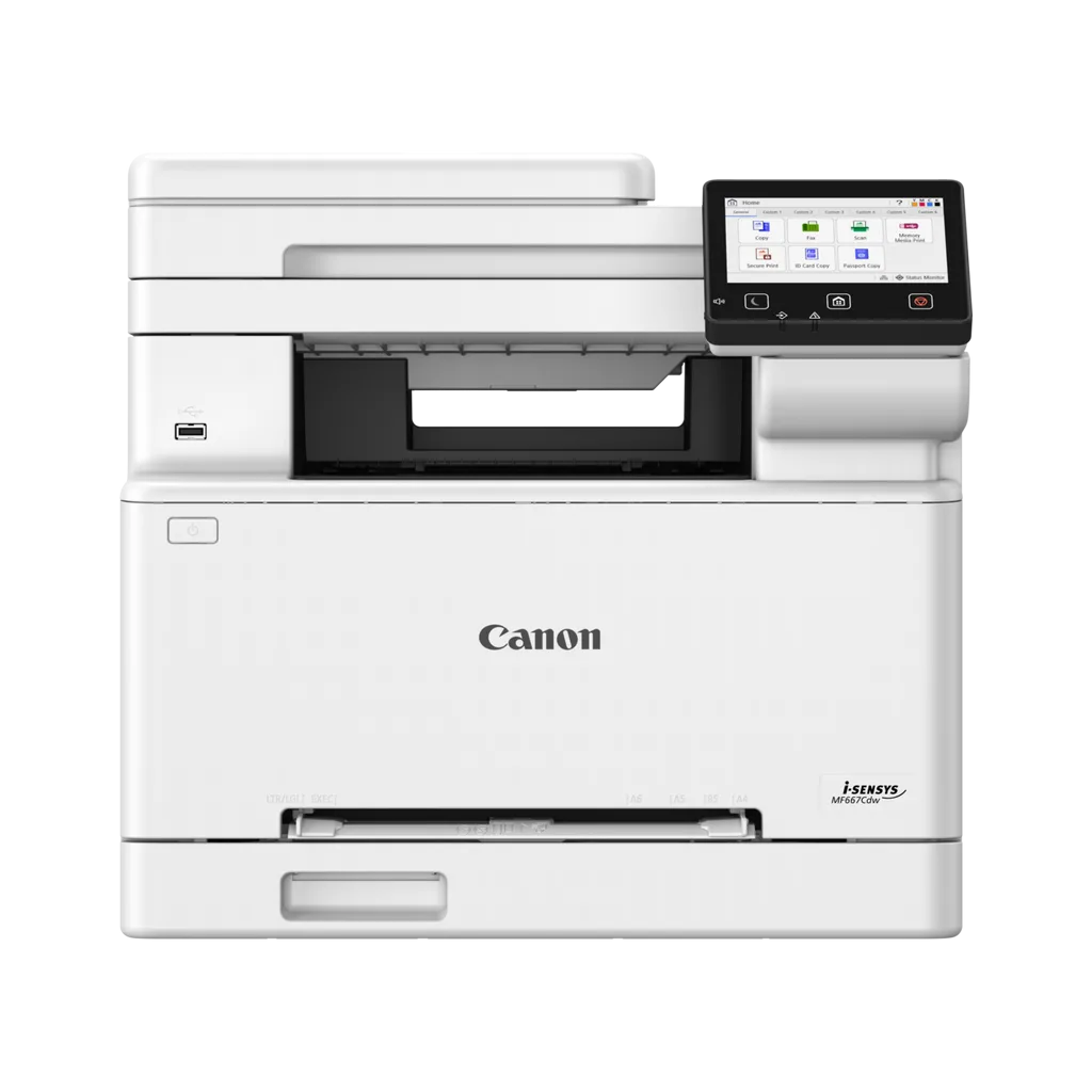 CANON i-SENSYS MF667CDW, Renkli Lazer Yazıcı, Tarayıcı, Fotokopi, Fax, Wifi, Lan, Duplex