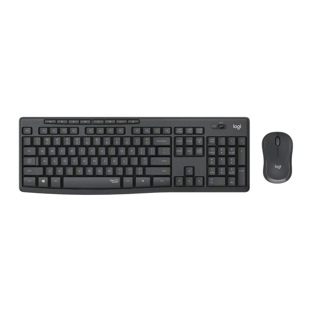 LOGITECH MK295 Siyah, 920-009804, Kablosuz, Türkçe Q, Klavye Mouse Set
