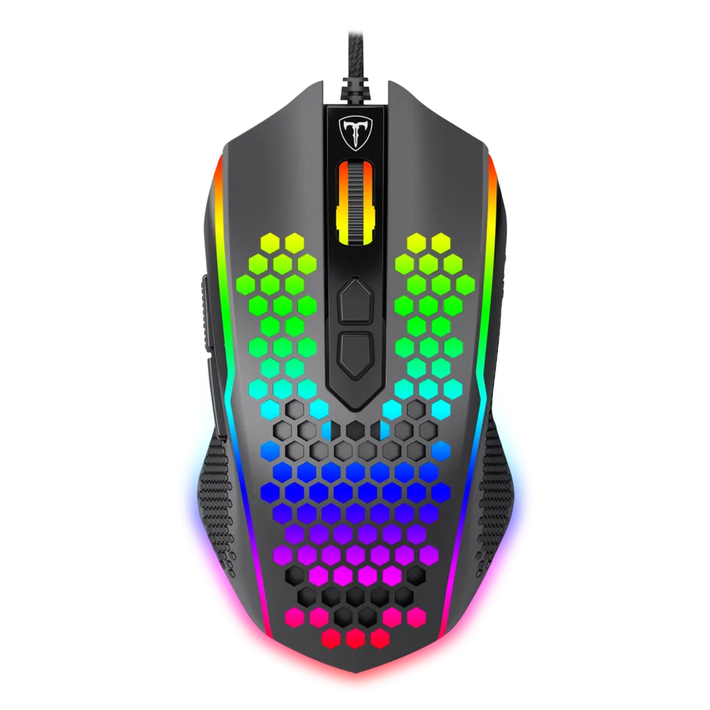 T-DAGGER T-TGM310-LIT, Imperial Lite, RGB Backlight, 8 Programlanabilir Buton, USB Kablolu, 10.00DPI, Gaming Mouse