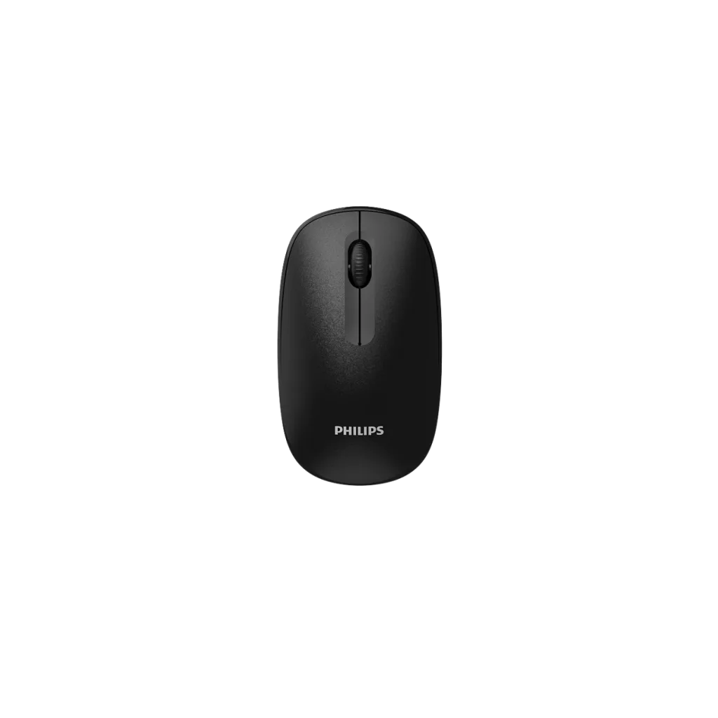 PHILIPS SPK7318B, Siyah, USB Nano 2,4Gh Kablosuz, 1600dpi, Optic, Sessiz Click, 3 Tuşlu, Mouse