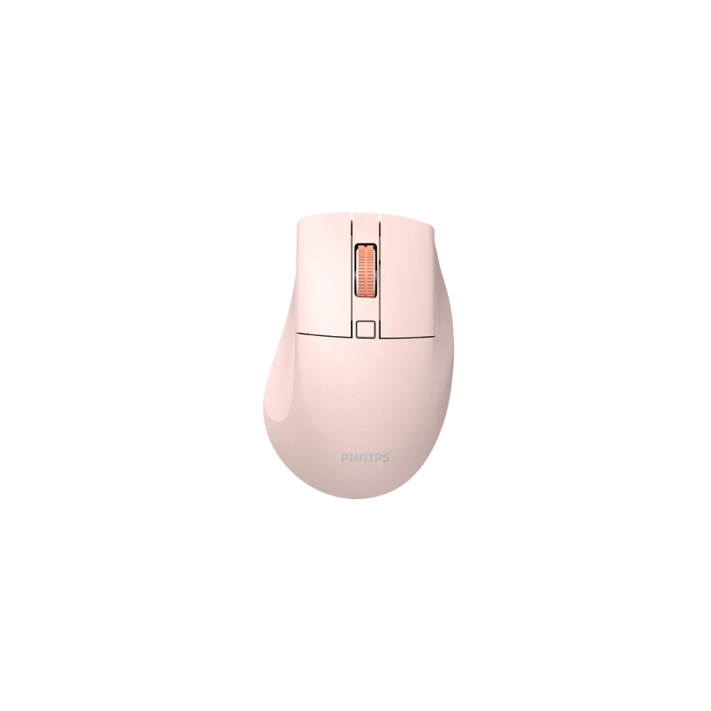 PHILIPS SPK7528P, SESSİZ, Pembe, USB Nano 2,4Gh ve Bluetooth Kablosuz, 1600dpi, Optic, 3 Tuşlu, Ergonamik, Sessiz Click,