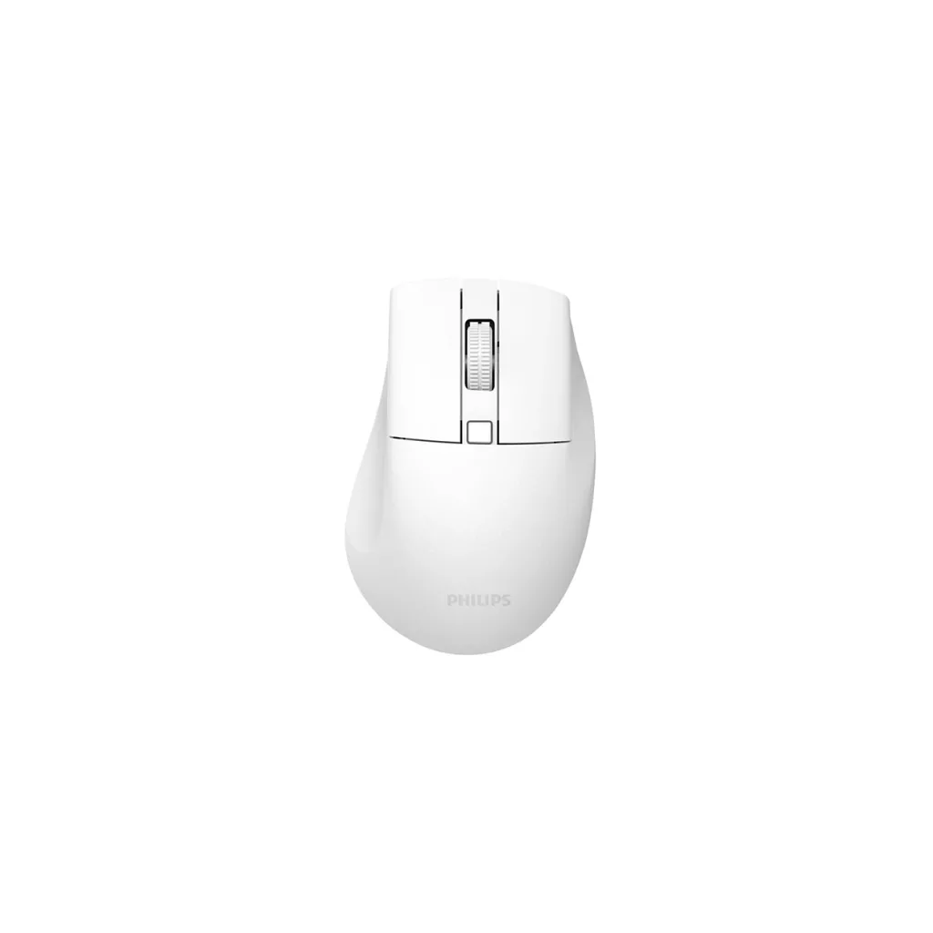 PHILIPS SPK7528W, SESSİZ, Beyaz, USB Nano 2,4Gh ve Bluetooth Kablosuz, 1600dpi, Optic, 3 Tuşlu, Ergonamik, Sessiz Click,