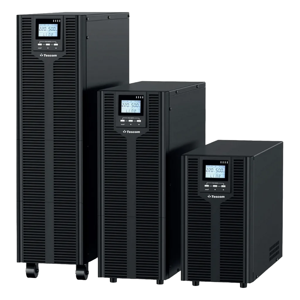 TESCOM Teos+ 15 KVA Online 3F/1F UPS (900960165) (20x7A Akü)