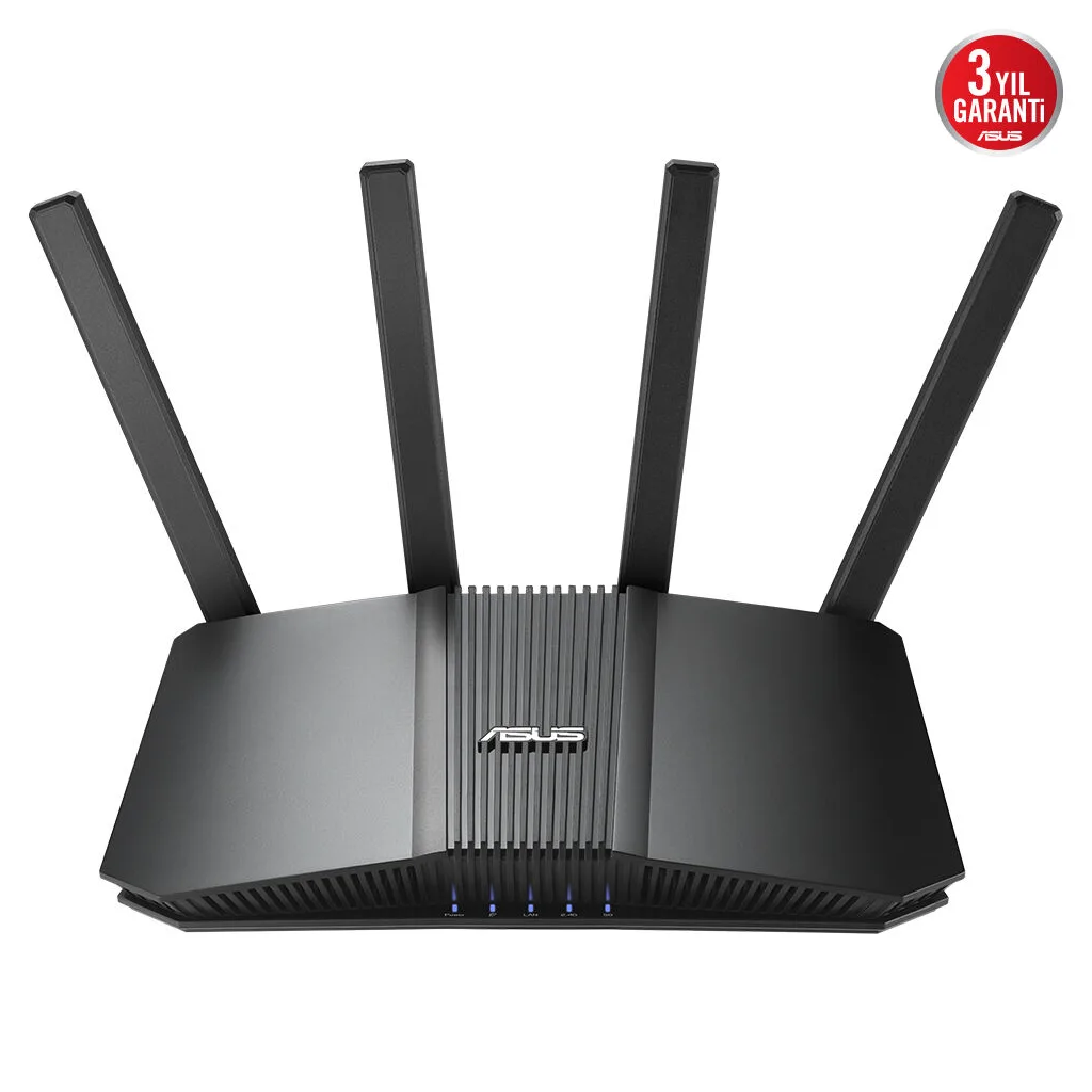 ASUS RT-BE82U, BE6500, 4 Port, 6500Mbps, Dual Band, WİFİ 7, AiMesh, AiProtection Pro, Gigabit Extendable Router