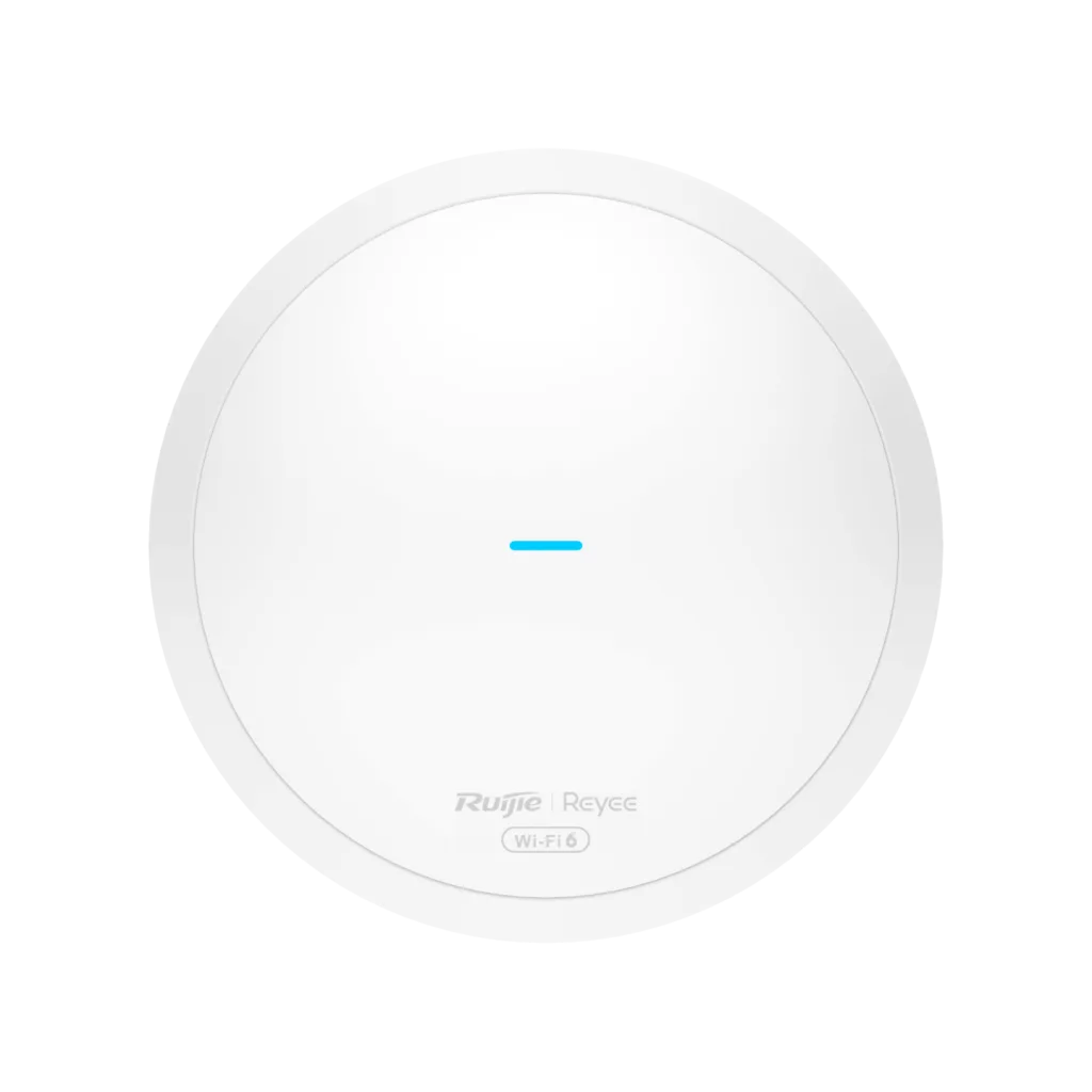 RUIJIE Reyee RG-RAP62, AX1800, 1Port GigaBit, 1775Mbps, Dual Band, Wifi 6, PoE, Tavan Tipi, Reyee Mesh, Access Point