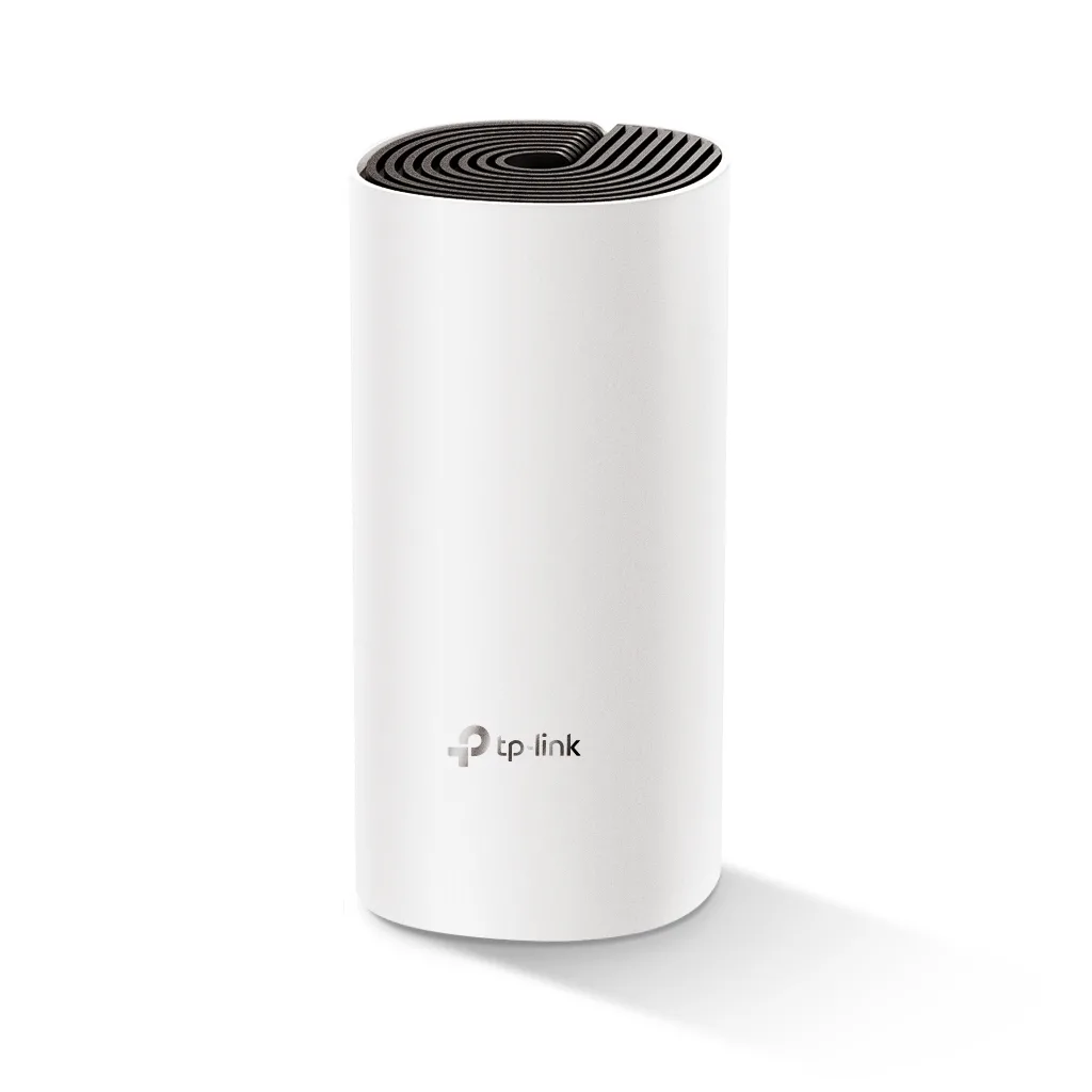 TP-LINK DECO E4, AC1200, Tekli Mesh, 1200Mbps, Dual Band, 2Port Megabit Lan, 140m2 Çekim Alanı, Router, Geniş Alan İnter