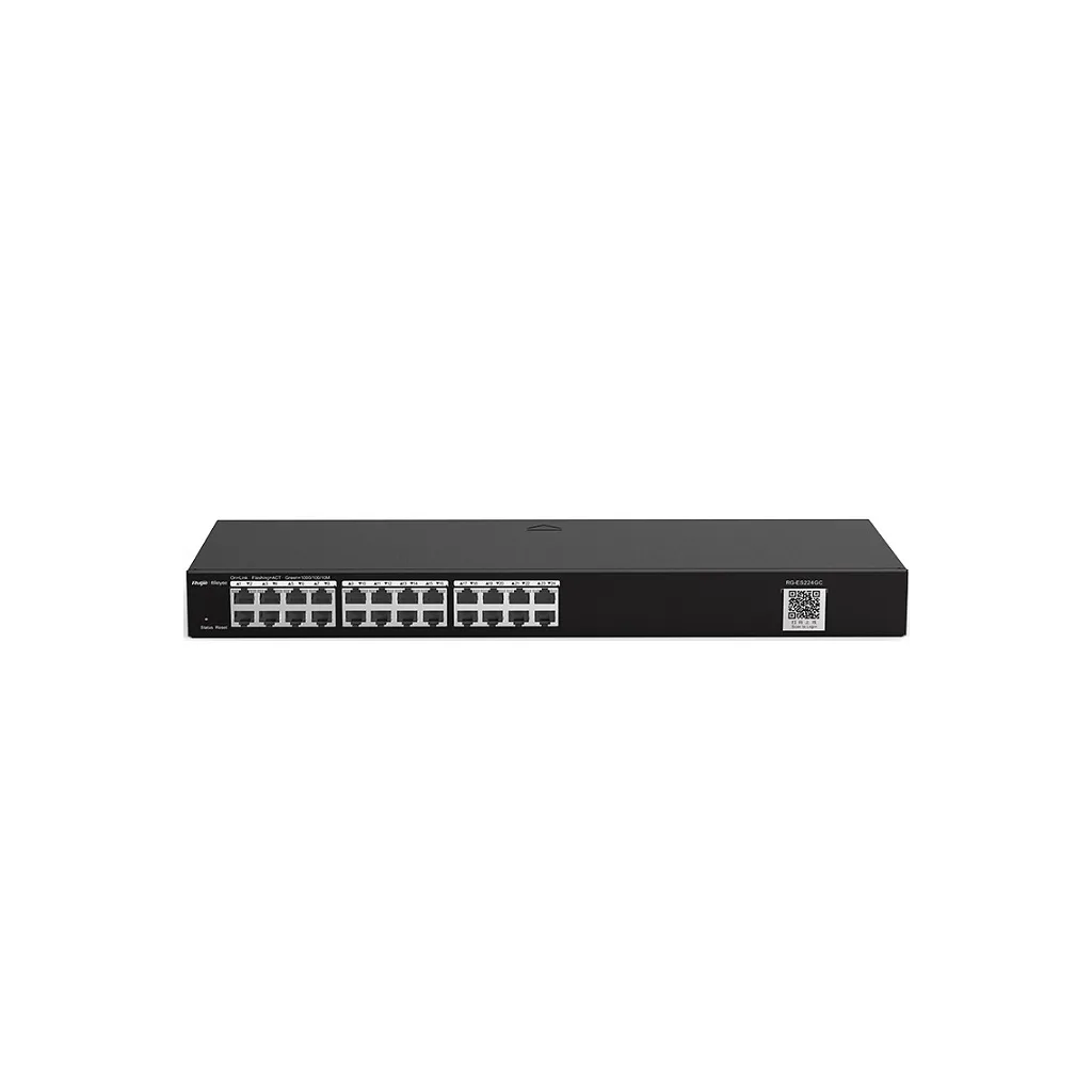 RUIJIE REYEE RG-ES224GC-V2 24 Port GigaBit RUIJIE Colud Yönetilebilir Switch Metal Kasa