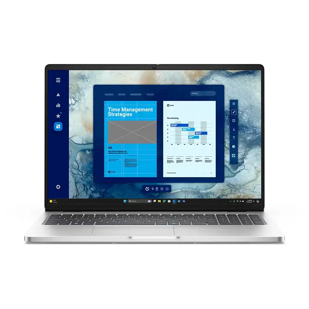 DELL Pro 16 PC16250-BTO106-WP Ultra 5-235U, 16" FHD, 32Gb Ram, 512Gb SSD, Paylaşımlı Ekran Kartı, Free Dos Notebook