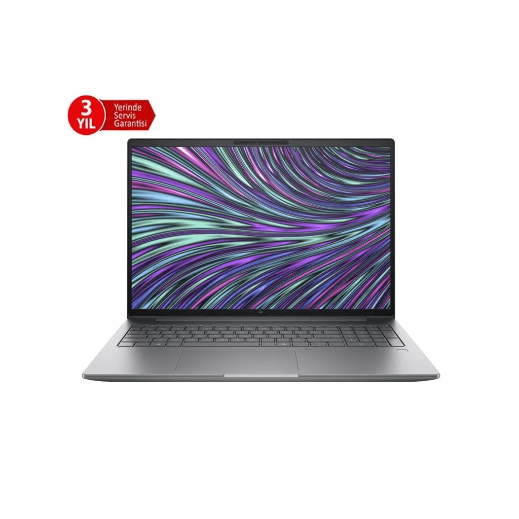 HP B30HNES, ZBook X 16 G1i, Ultra 7-265H 16" WUXGA IPS, 32Gb DDR5 Ram, 1Tb SSD, 8Gb Nvidia RTX PRO 2000 ADA Ekran Kartı, Windows11 Pro, Notebook İş İstasyonu (3 Yıl Yerinde Servis)
