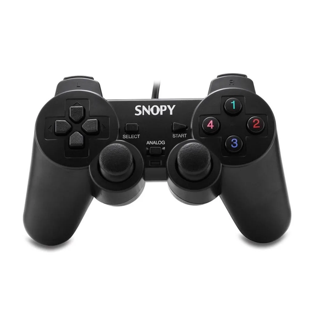 SNOPY SG-401, USB/PC/PS3, 1.8mt Kablolu, Çift Titreşimli, GAMEPAD