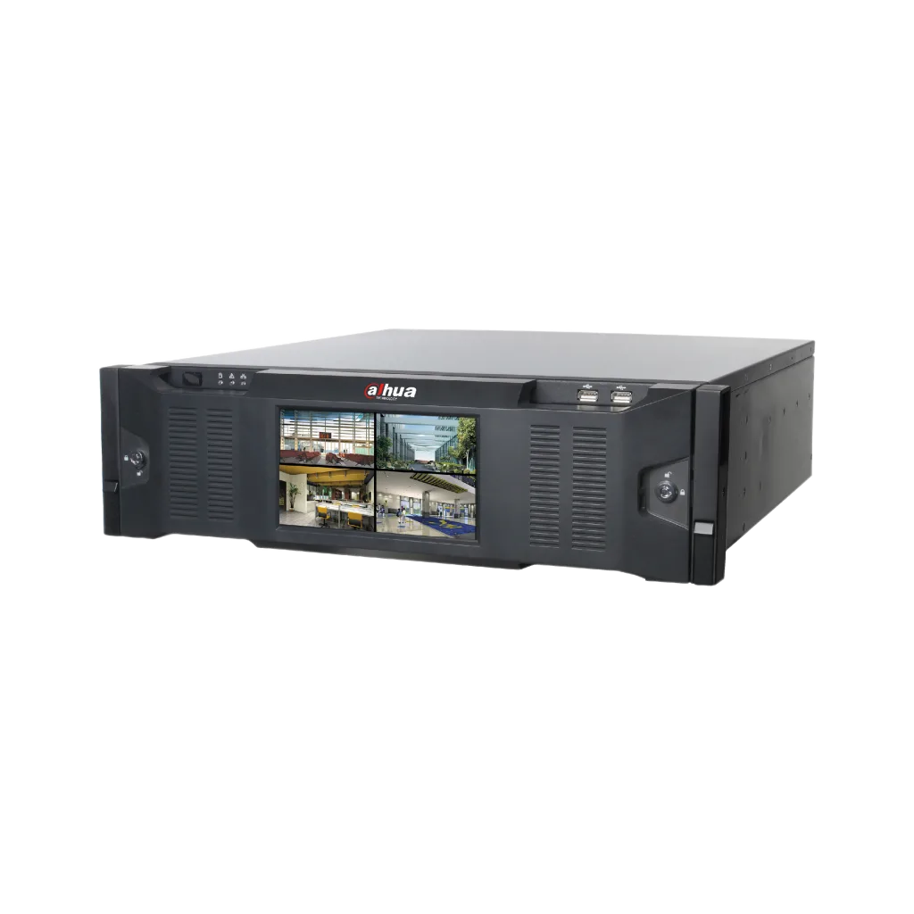DAHUA IVSS7016DR, 256Kanal, 24Mpix, H265+, 16 HDD, 1080P Kayıt, 768 Mbps Bant Genişliği, 4 Port Gigabit Mbps LAN, RAID 0