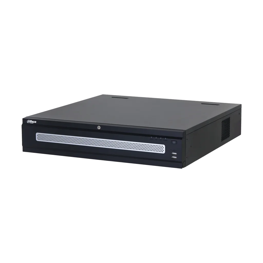 DAHUA NVR608RH-128-XI, 128Kanal, 32Mpix, H265+, 8 HDD, 1080P Kayıt, 1280 Mbps Bant Genişliği, 2 Port 2500 Mbps LAN, RAID