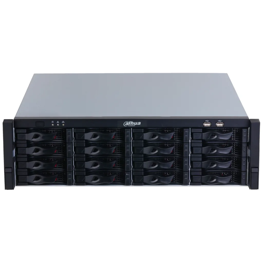 DAHUA NVR616H-64-XI, 64Kanal, 32Mpix, H265+, 16 HDD, 1080P Kayıt, 1024 0Mbps Bant Genişliği, 4 Port 2500 Mbps LAN, RAID 0/1/5/6/10 NVR