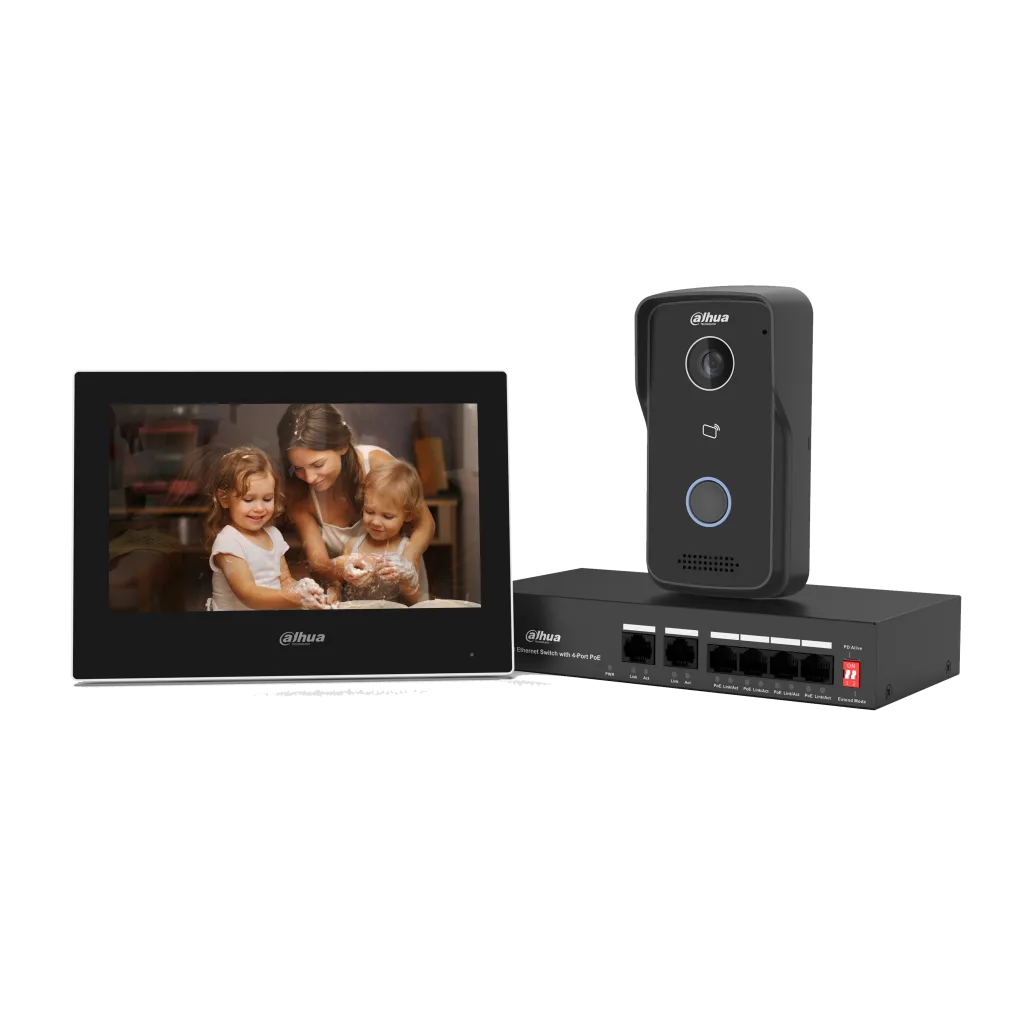 DAHUA KTP03, IP, Villa Kit, Yüzey Tipi, Görüntülü İnterkom Kit