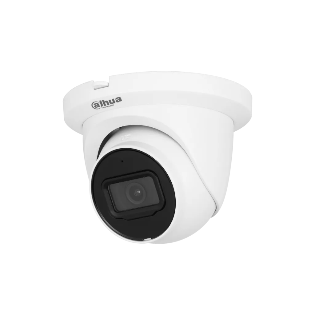 DAHUA IPC-HDW2241TM-S-0280, 2Mpix, 2,8mm Lens, H265+, 30Mt Gece Görüşü, Starlight IP67, Mikrofonlu, PoE Dome IP Kamera