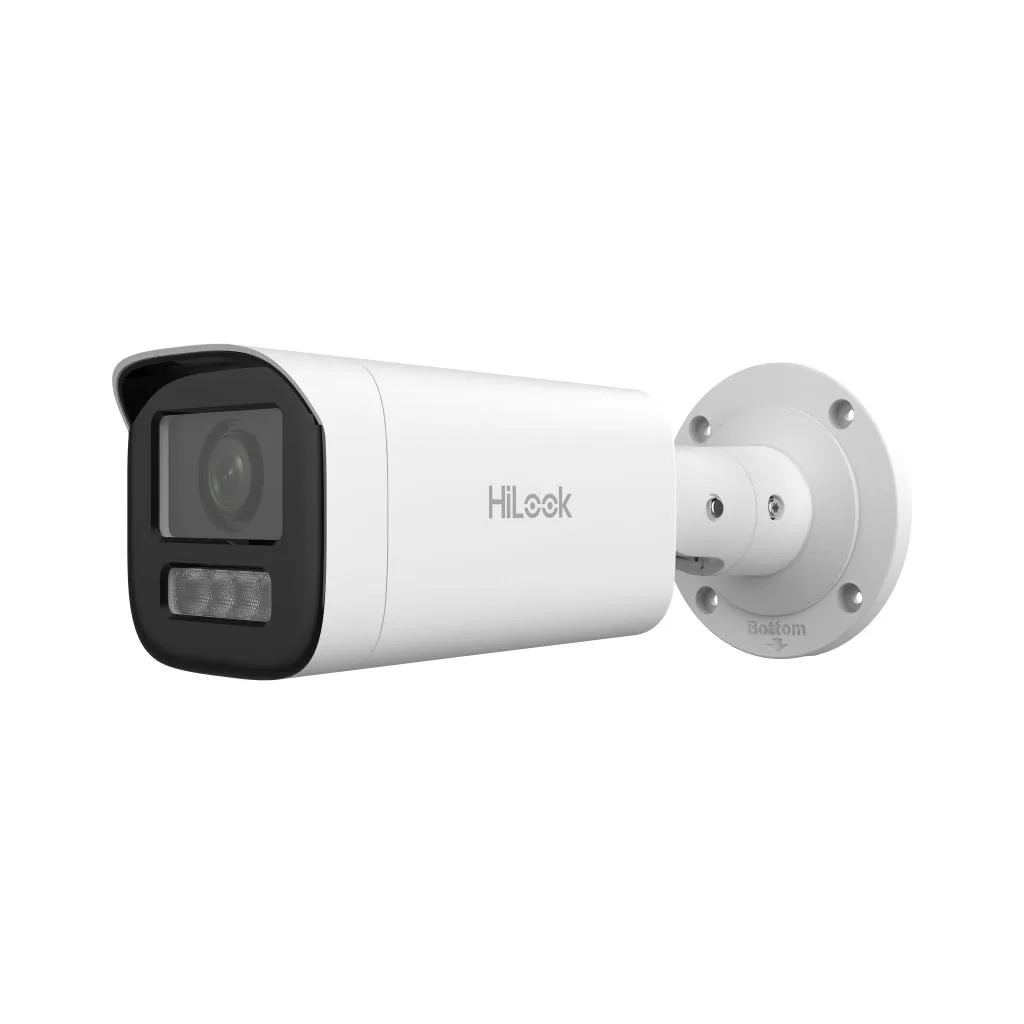 HILOOK IPC-B620HA-LZU, 2Mpix, 2,8-12mm Motorize Lens, H265+, Dual Light, 50Mt Gece Görüşü, Dahili Mikrofon, PoE, IP67, I