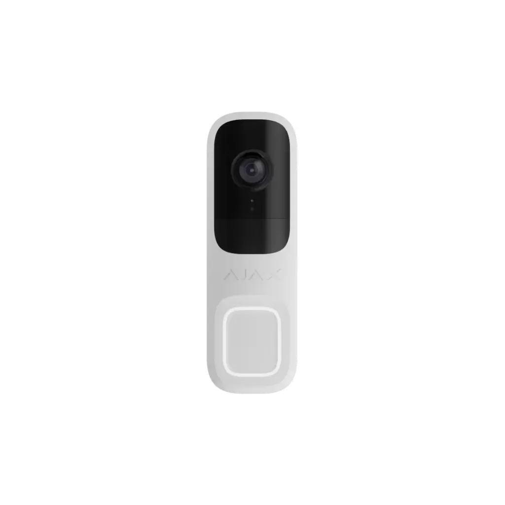 AJAX, DOORBELL, Kablosuz, Kameralı, Kapı Zili Beyaz