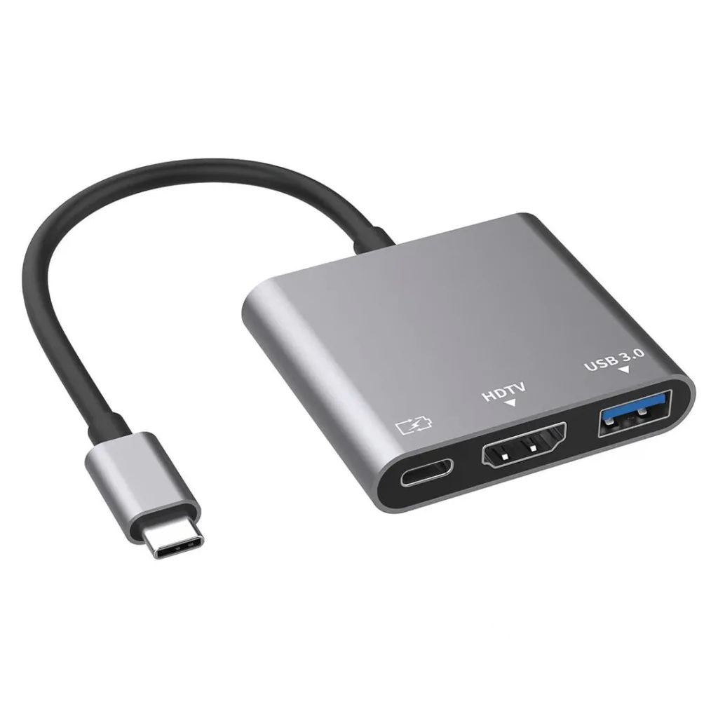 ENKADO EKD-TP43, Type-C To HDMI+PD+USB 3.0 Çevirici