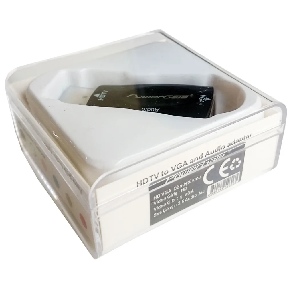 POWERGATE PG-HTV01, HDMI To VGA Çevirici Adaptör