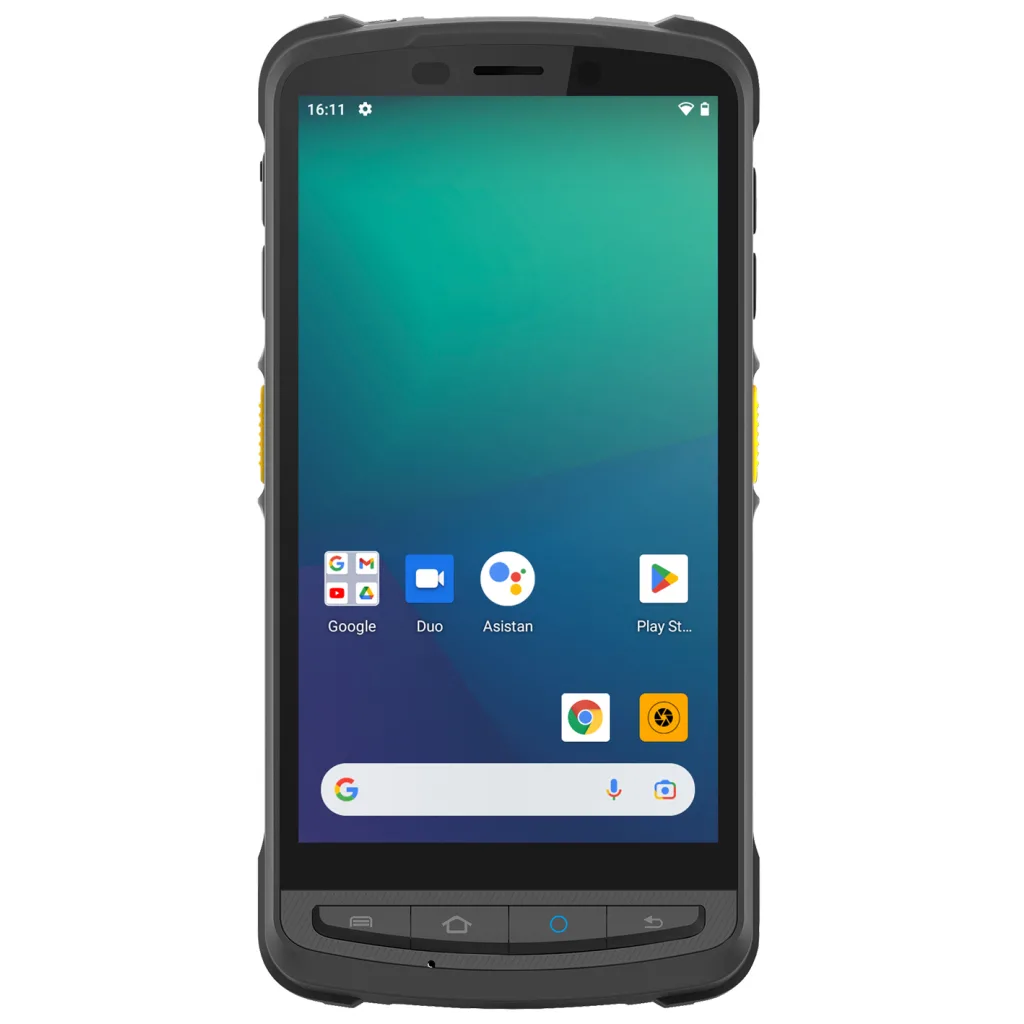NEWLAND MT9055-W4-DO, WiFi, Data Only, Android, GPS, NFC, Bluetooth, 5 inç Dokunmatik Ekran, 2D Karekod, EL Terminali (Kılıf var)