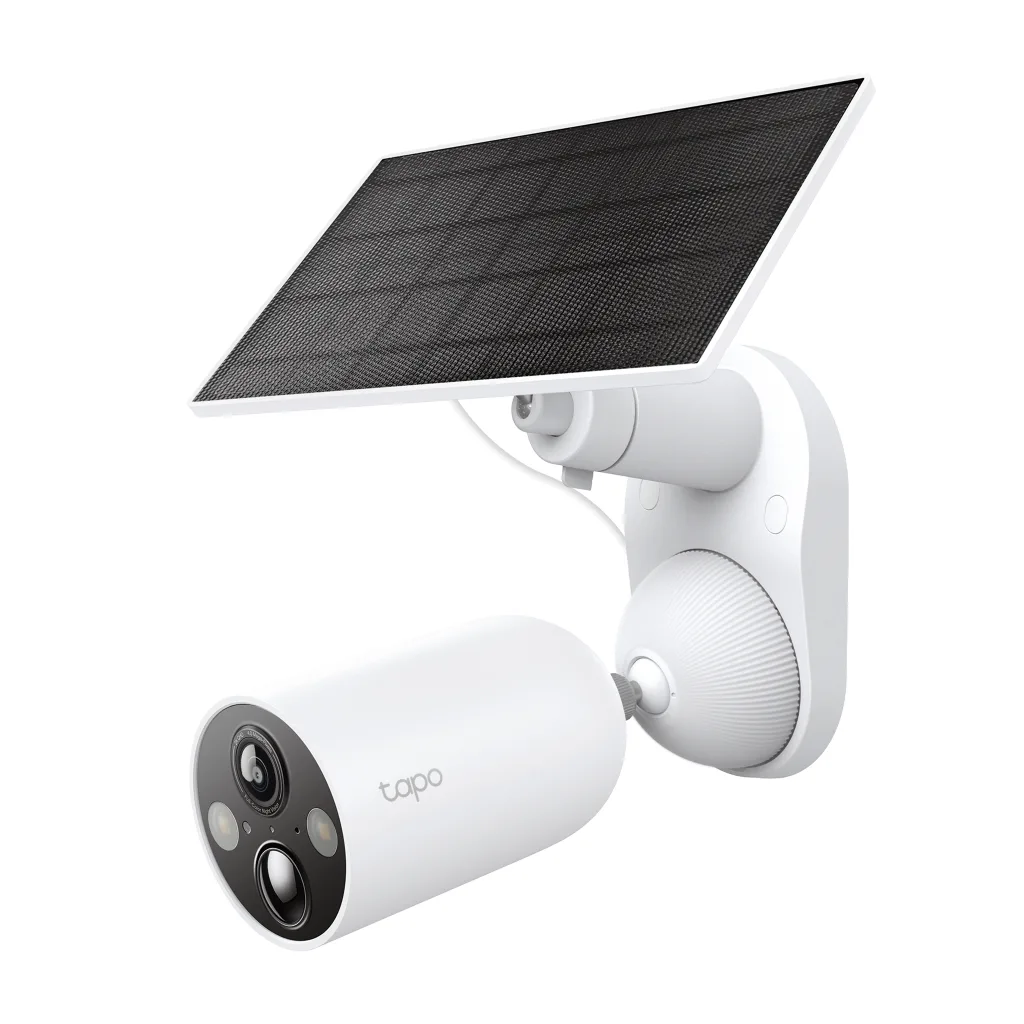 TP-LINK Tapo TC85 KIT (C425 KIT), 2K QHD, 4,0Mpix, Dış Mekan, IP66, WiFi, 15Mt. Renkli Gece Görüşü, İki Yönlü Ses, Yapay Zeka Destekli, Güneş Enerjili Güvenlik Kamerası Kiti