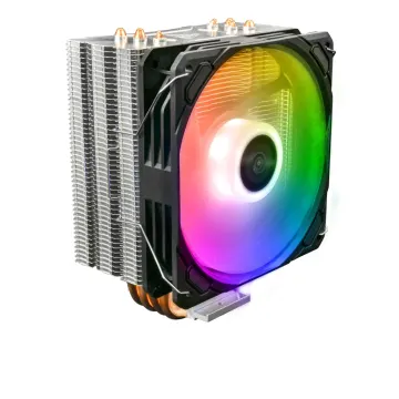 GAMDIAS BOREAS E1-410, ARGB, 120mm, CPU Kule Tipi Hava Soğutma, Doğrudan Temas Teknolojisine Sahip 4 adet Gelişmiş Bakır Isı Borusu (AMD AM4-AM5 ve INTEL Tüm işlemciler ile uyumlu)