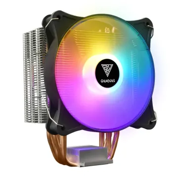 GAMDIAS BOREAS E1-410 Lite, ARGB, 120mm, CPU Kule Tipi Hava Soğutma, Doğrudan Temas Teknolojisine Sahip 4 adet Gelişmiş Bakır Isı Borusu (AMD AM4 ve INTEL Tüm işlemciler ile uyumlu)