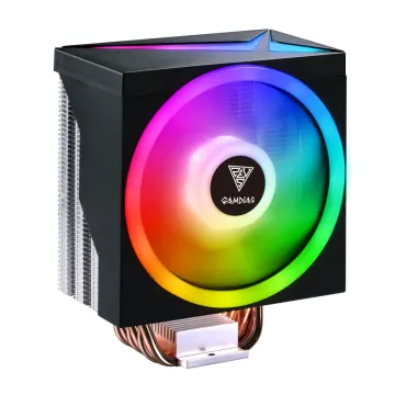 GAMDIAS BOREAS M1-610, LED Lights, 120mm, CPU Kule Tipi Hava Soğutma, Doğrudan Temas Teknolojisine Sahip 6 adet Gelişmiş Bakır Isı Borusu (AMD AM4-AM5 ve INTEL Tüm işlemciler ile uyumlu)