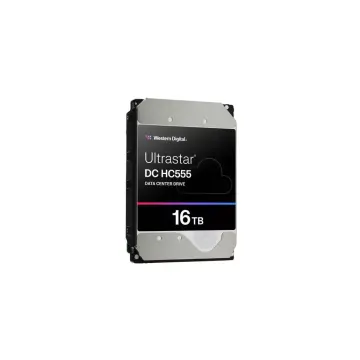 WD ULTRASTAR, WUH722016CLE6L4, 3.5", 16TB, 512Mb, 7200 Rpm, 7/24 Enterprise, DATA CENTER-GÜVENLİK-NAS-SERVER, HDD (DC HC555) (0B48722) (Türkiye Distribütörü Garantili)
