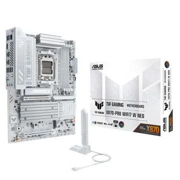 ASUS TUF GAMING B850-PRO WIFI7 W NEO, 4xDDR5, 3x M.2, HDMI, DP, Type-C, Wi-Fi 7, Bluetooth v5.4, AM5 Soket GAMING Anakart