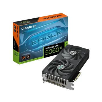 GIGABYTE GV-N506TEAGLE OC-16GD, RTX5060TI, EAGLE OC, 16Gb, GDDR7, 128BIT, 2 Fanlı, 1xHDMI, 3xDP, GAMING Ekran KARTI