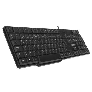 EVEREST KB-517U, USB Kablolu, Türkçe Q, 2Mt Kablolu Standart Klavye (Siyah)
