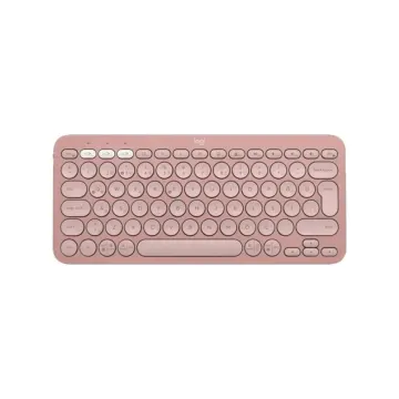 LOGITECH K380S, Pebble Keys 2, Rose, 920-011861, Bluetooth, Türkçe, Q, Multimedya, Mini Klavye