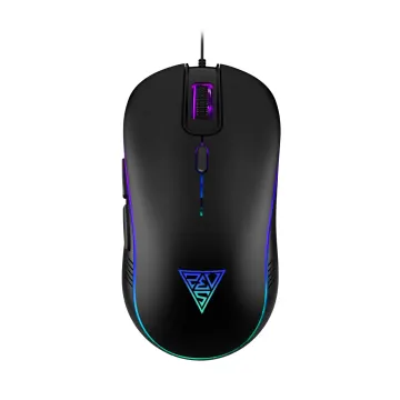 GAMDIAS AURA GS3, Çok Renkli Aydınlatma, USB Kablolu, 6 Programlanabilir Buton, Gaming Mouse, 3.600 DPI, Siyah