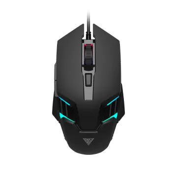 GAMDIAS AURA GS4, Çok Renkli Aydınlatma, USB Kablolu, 6 Programlanabilir Buton, Gaming Mouse, 3.600 DPI, Siyah