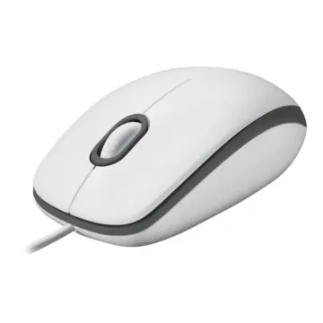 LOGITECH 910-006764, M100 Beyaz, USB Kablolu, 1000dpi, Optik, 3 Tuşlu, Mouse