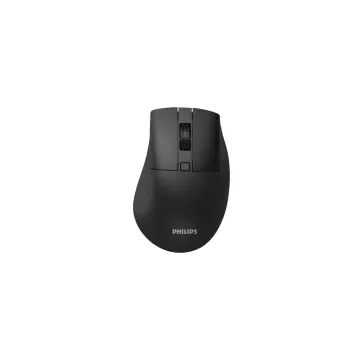 PHILIPS SPK7528B, SESSİZ, Siyah, USB Nano 2,4Gh ve Bluetooth Kablosuz, 1600dpi, Optic, 3 Tuşlu, Ergonamik, Sessiz Click, Mouse