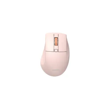 PHILIPS SPK7528P, SESSİZ, Pembe, USB Nano 2,4Gh ve Bluetooth Kablosuz, 1600dpi, Optic, 3 Tuşlu, Ergonamik, Sessiz Click, Mouse