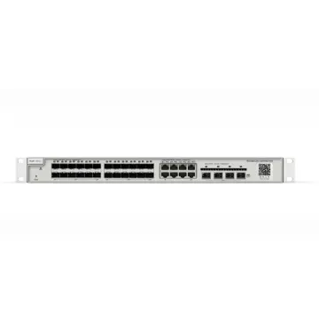 RUIJIE REYEE RG-NBS3200-24SFP/8GT4XS 24 Port, 24 Port 1G SFP, 8 Port Gigabit Combo, 4 Port 10G SFP, L2 Yönetilebilir Switch Metal Kasa