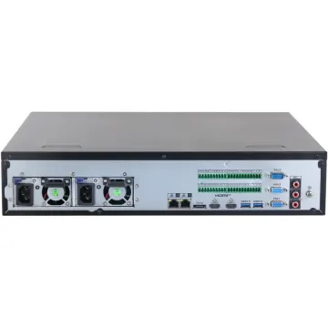 DAHUA NVR5864RH-XI, 64Kanal, 32Mpix, H265+, 8 HDD Desteği, 1080P Kayıt, 512Mbps Bant Genişliği, 2 Port GigaBit Lan, RAID 0/15/6/10, Çift Power Supply, NVR