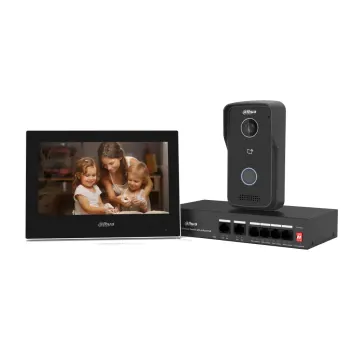 DAHUA KTP03, IP, Villa Kit, Yüzey Tipi, Görüntülü İnterkom Kit