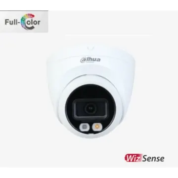 DAHUA IPC-HDW2249T-S-IL, 2Mpix, Full Color, 2,8mm Lens, H265+, 30Mt Gece Görüşü, IP67, Dahili Mikrofon, PoE Dome IP Kamera