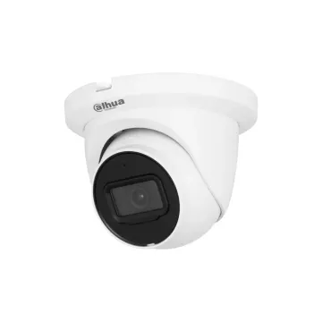 DAHUA IPC-HDW2241TM-S-0280, 2Mpix, 2,8mm Lens, H265+, 30Mt Gece Görüşü, Starlight IP67, Mikrofonlu, PoE Dome IP Kamera