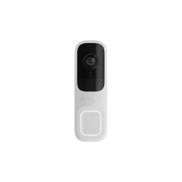 AJAX, DOORBELL, Kablosuz, Kameralı, Kapı Zili Beyaz